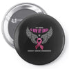 my hero is now my angel breast cancer awareness Pin-back button