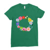 personalize baby name bodysuit Ladies Fitted T-Shirt