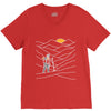 hiking V-Neck Tee