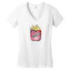 Small Fries Women's V-Neck T-Shirt