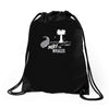 nuke the whales Drawstring Bags