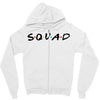 squad friends parody Zipper Hoodie