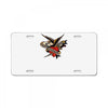 sailor jerry tattoo art military mermaid License Plate