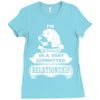 I Am Beagle Actually In A Very Commited Relationship Ladies Fitted T-Shirt