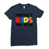 protect kids not guns Ladies Fitted T-Shirt