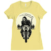 grim racer Ladies Fitted T-Shirt