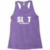 slut slu t all i need is u you bucks night stag gag parody spoof funny Racerback Tank
