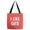 i like cats Tote Bags