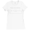 life of a medical school student Ladies Fitted T-Shirt