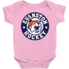 evanston hockey Baby Bodysuit