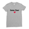 Game Over Ladies Fitted T-Shirt