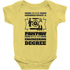 Never Underestimate A Pawpaw With An Engineer Degree Baby Onesie