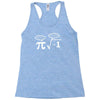 be rational get real nerdy geek pi nerd Racerback Tank