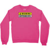 warning offensive mens funny Crewneck Sweatshirt