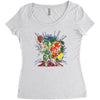 super suits Women's Triblend Scoop T-shirt