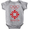 sarajevo 1984 84' olympic Baby Onesie