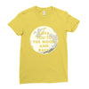 I Love You To The Moon And Back Ladies Fitted T-Shirt