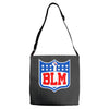 blm! take a knee Adjustable Strap Totes