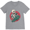 skullboarding V-Neck Tee