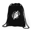 keep on tolking Drawstring Bags