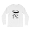 shark chart Long Sleeve Shirts