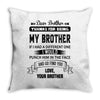 Thanks For Being My Brother, Your Brother Throw Pillow