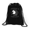 freedom is fabulous Drawstring Bags