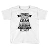 Super Cool Gran Of A Freaking Awesome Grandson Toddler T-shirt