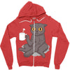 catffeinated Zipper Hoodie