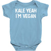 kale yeah i'm vegan Baby Bodysuit
