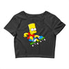 skate bart Crop Top