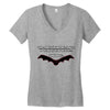 fear bats Women's V-Neck T-Shirt