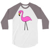 animal pink 3/4 Sleeve Shirt