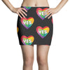 Yes Lgbt Heart Mini Skirts