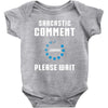 sarcastic comment loading Baby Bodysuit