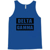 Delta Gamma Black Tank Top