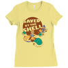 saved by the shell Ladies Fitted T-Shirt