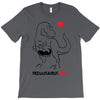 pregnant rex black color T-Shirt