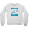 science worship funny geek atheist anti religion Crewneck Sweatshirt
