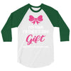 I'm Your Father's Day Gift Mom Says You're Welcome Baby Girl 3/4 Sleeve Shirt