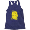 mud smiley face Racerback Tank