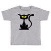 black cat Toddler T-shirt