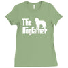 the dogfather labradoodle white Ladies Fitted T-Shirt