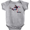 lionel messi 3 Baby Bodysuit