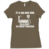 it`s a ham radio thing you wouldnt understand Ladies Fitted T-Shirt