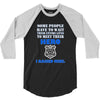 police officers dad 3/4 Sleeve Shirt