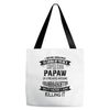 Super Cool Papaw Of A Freaking Awesome Granddaughter Tote Bags