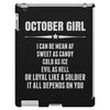 Super October Girl iPad 3 and 4 Case
