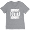 straight outta yorkshire V-Neck Tee