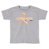 Survivor Of Uterine Cancer Toddler T-shirt